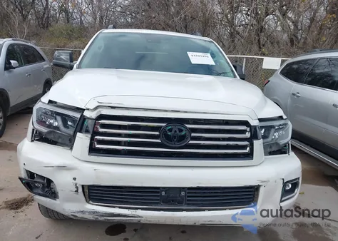 2021 Toyota Sequoia Nightshade Special Edition from USA, damaged, VIN 5TDHY5A11MS075874